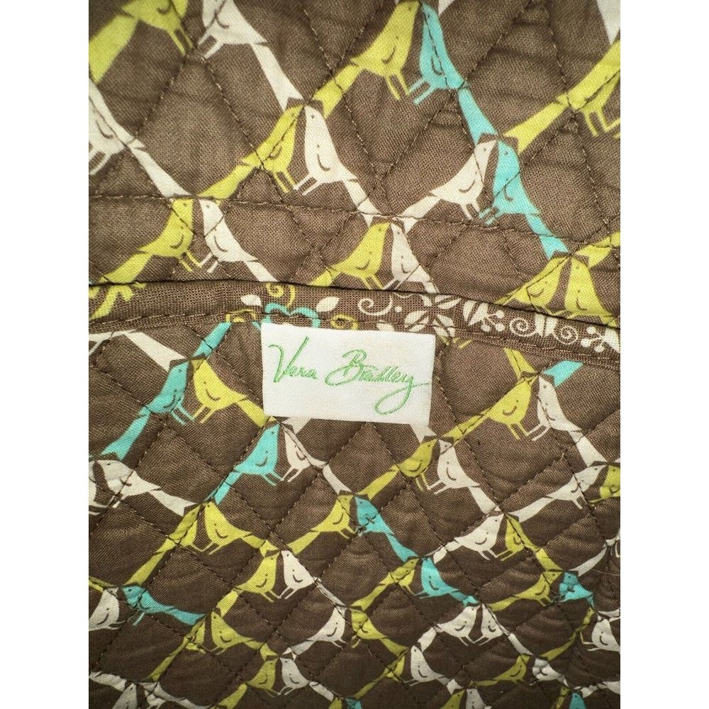 Vera Bradley Double Handle Shoulder Bag-Sittin In A Tree Print-EUC - Picture 5 of 5